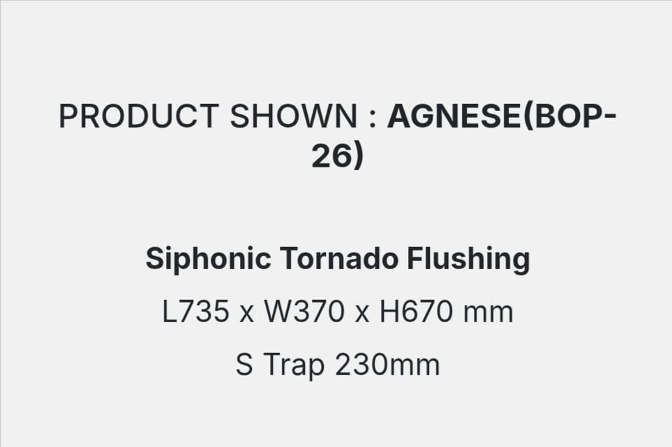 AGNESE(BOP-26) DETAILS