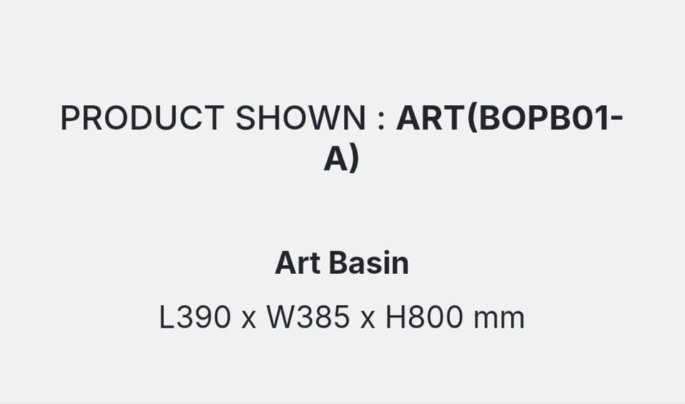 ART(BOPB01-A) DETAILS