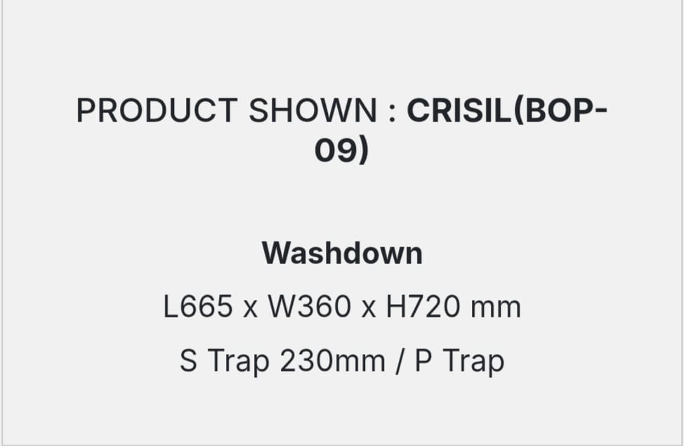CRISIL(BOP-09) DETAILS