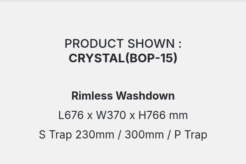 CRYSTAL(BOP-15) DETAILS