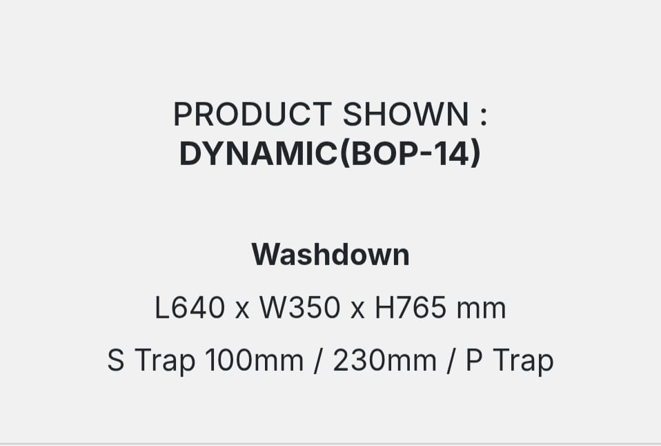 DYNAMIC (BOP-14) DETAILS