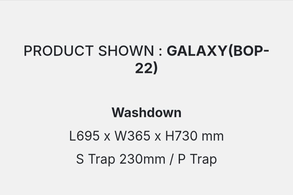GALAXY(BOP-22) DETAILS