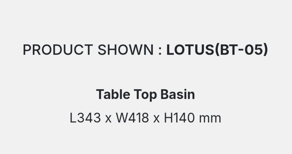 LOTUS(BT-05) DETAILS