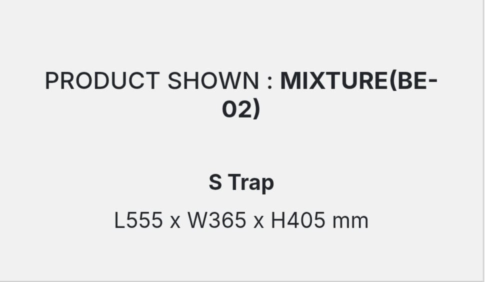 MIXTURE(BE-02) DETAILS