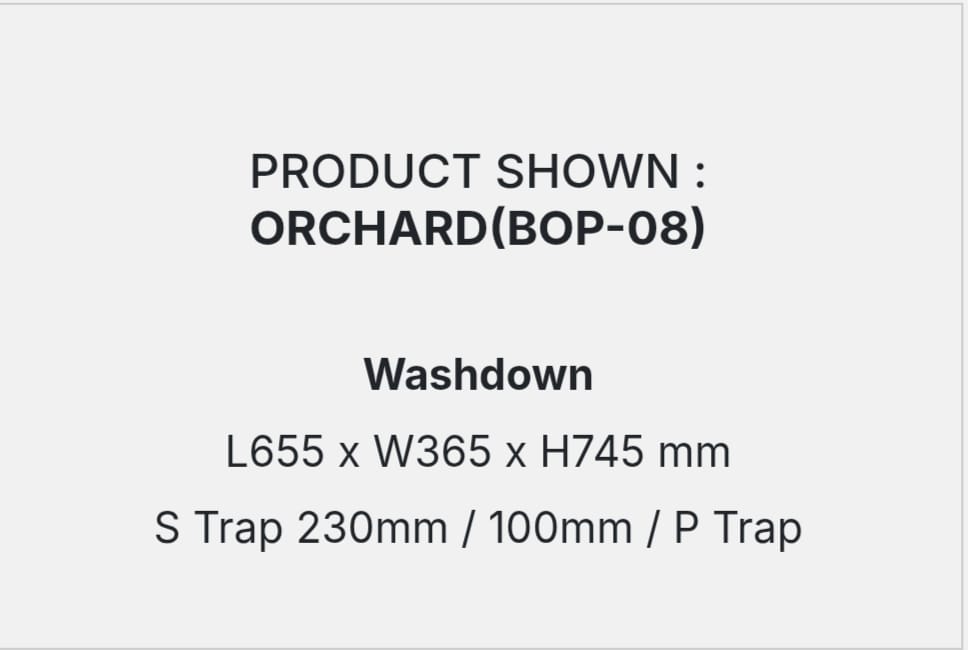ORCHARD(BOP-08) DETAILS