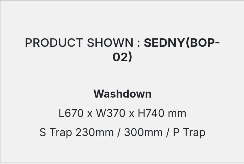 SEDNY(BOP-02) DETAILS