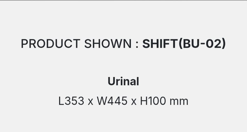 SHIFT(BU-02) DETAILS
