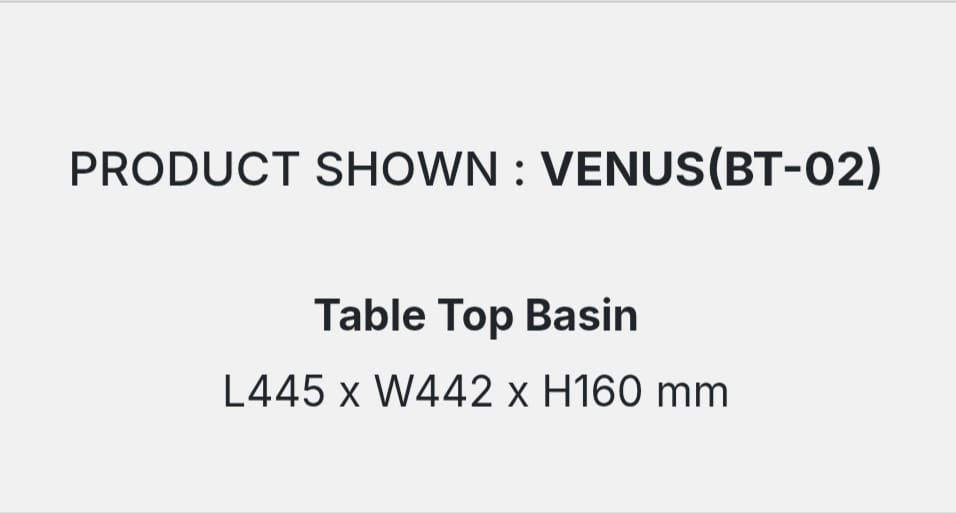 VENUS(BT-02) DETAILS