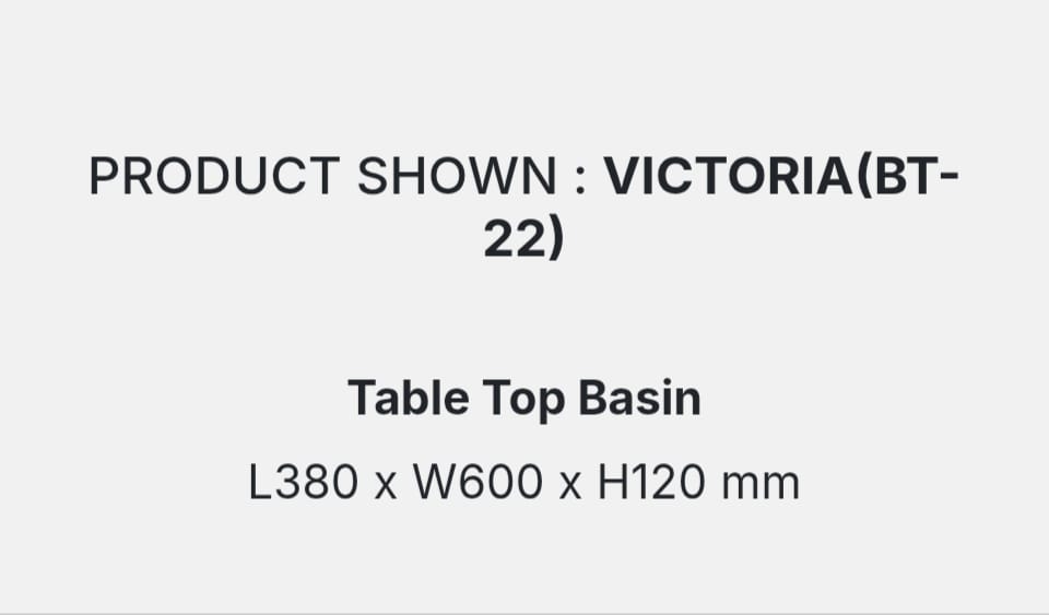 VICTORIA(BT-22) DETAILS