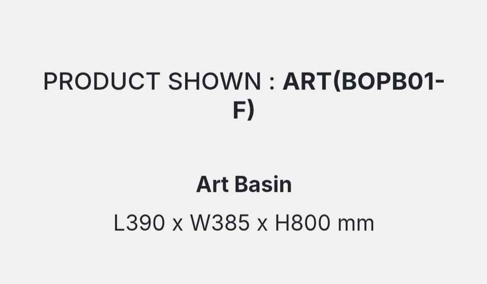 ART(BOPB01-F) DETAILS