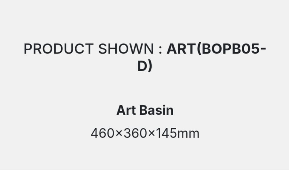 ART(BOPB05-D) DETAILS