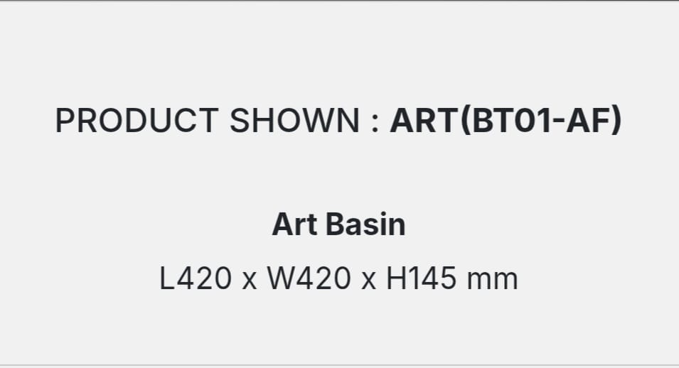 ART(BT01-AF) DETAILS