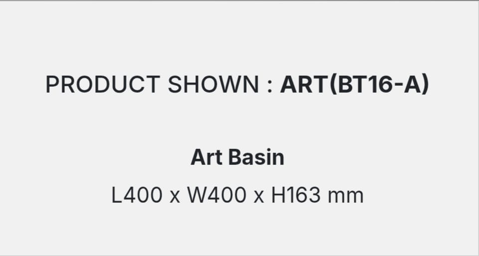 ART(BT016-A) DETAILS
