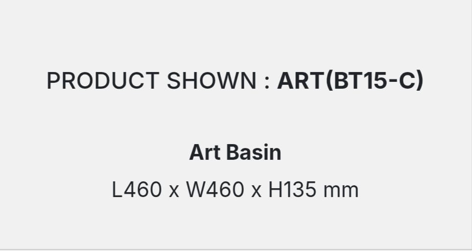 ART(BT15-C) DETAILS