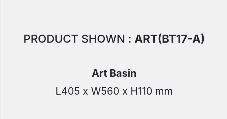 ART(BT17-A) DETAILS