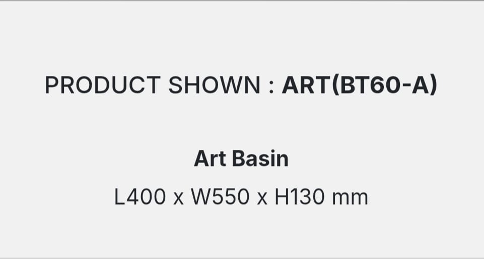 ART(BT60-A) DETAILS