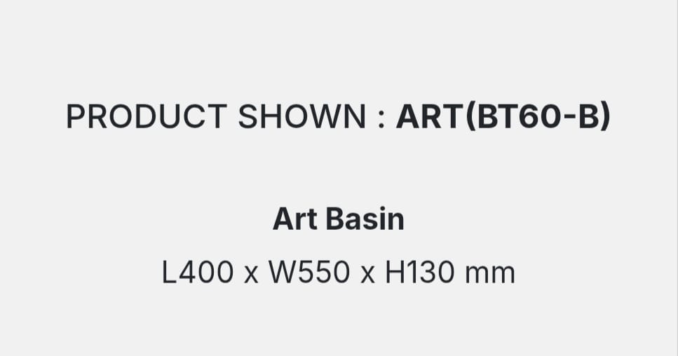 ART(BT60-B) DETAILS
