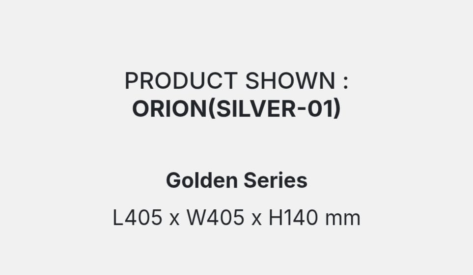 ORION(SILVER-01) DETAILS