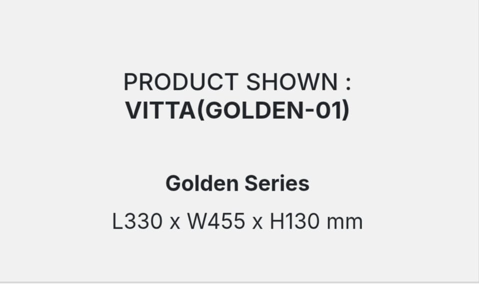 VITTA(GOLDEN-01) DETAILS